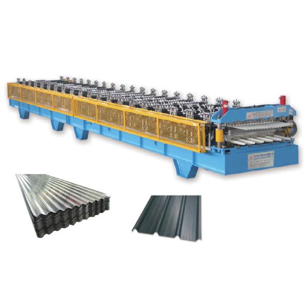Quality Double Layer Steel Structure Ribbed Panel Machine Fully Automatic Control System for sale