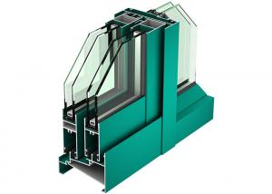 China Anodize Aluminium Window And Door Profiles Antirust GB/T 5237 Standard on sale