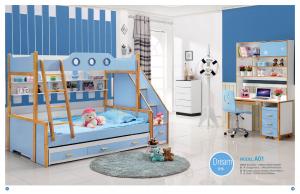  latest wooden bed designs kids bunk bed bedroom furniture A01 Manufactures
