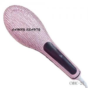  LCD Crystal Hair Straighteners Brush-Hair Style Tools Manufactures