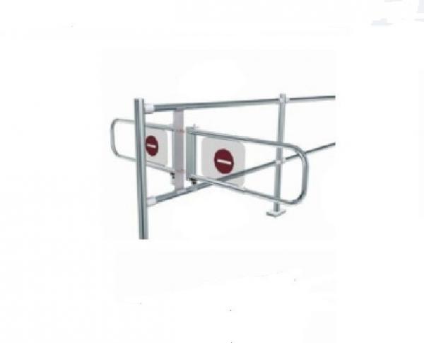 Quality Automatic Manual Swing Turnstile Gate For Supermarket / Double Swing Gate for sale