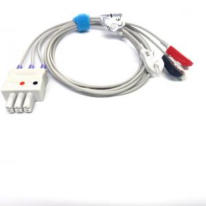  Mindray Datascope Simens ECG Cables And Leadwires 3 Leads Clip End Manufactures