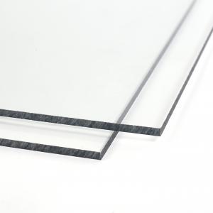 China Thin 8mm Solid Polycarbonate Sheet Heat Resistance For Greenhouse on sale