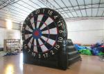 Indoor Giant Inflatable Sports Games Inflatable Foot Darts 3 X 3.3m Digital