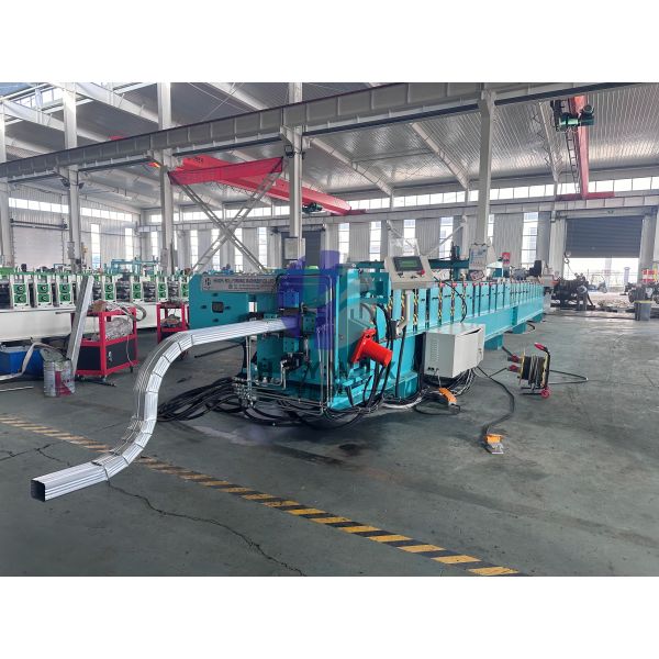 Automatic Downspout Roll Forming Machine For Square & Round Rainwater Pipes