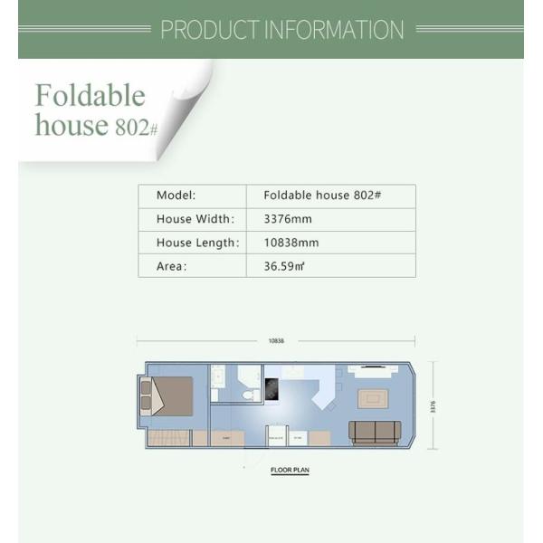 Light Steel Frame Deign Environmentally Friendly Prefab Mobile Homes Quick Assemble