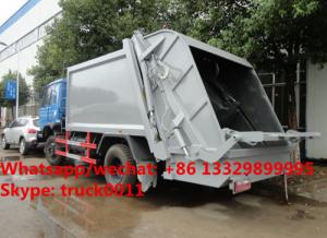  HOT SALE!China-made dongfeng 10-14m3 garbage compactor truck, Factory sale best price dongfeng 10-15tons garbage truck Manufactures
