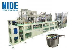  PLC Controlled Automatic Stator Production Assembly Line For Elelctric Motor Manufactures