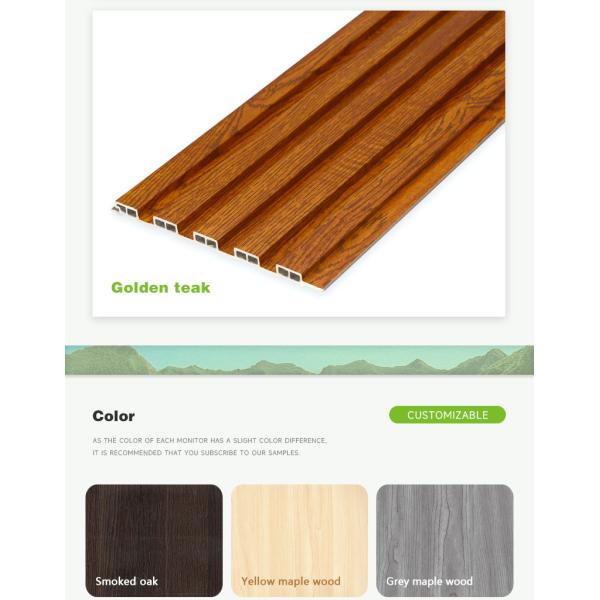 Alternative PVC WPC Wall Panel Ceiling Interior Decorative Strip