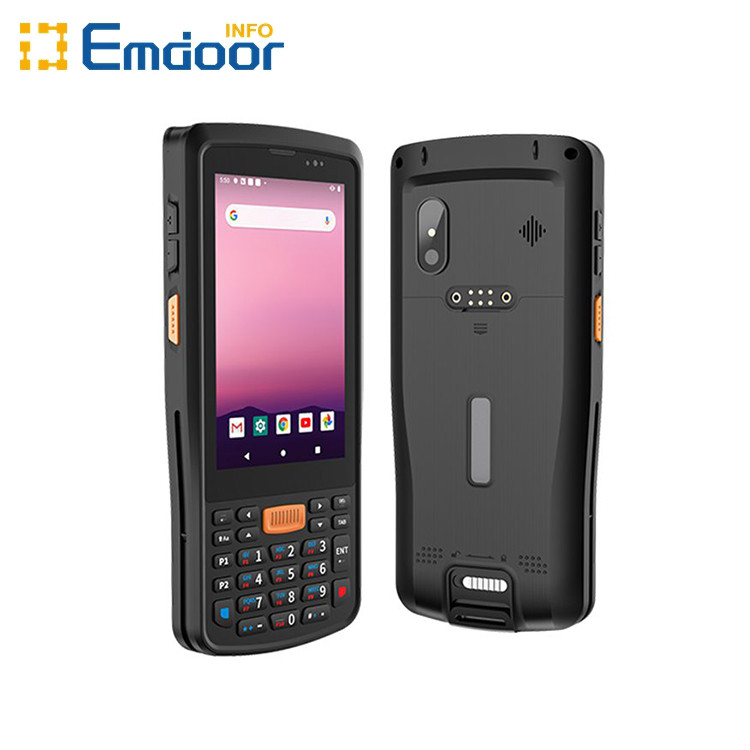  2D Barcode Scanner Terminal Android 11.0 Handheld PDA for ODM/OEM Warehouse IP65 GPS Manufactures