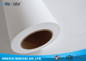  Self Adhesive PP Synthetic Paper 7 Mil , PP Matte Sticker Paper For Banners Manufactures