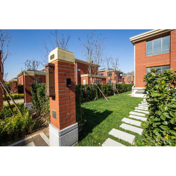 Split Face Brick Clay Wall Cladding Angled Tiles Thin Bricks Solid Many Colors for Outdoor Building Wall Aesthetics & Protection