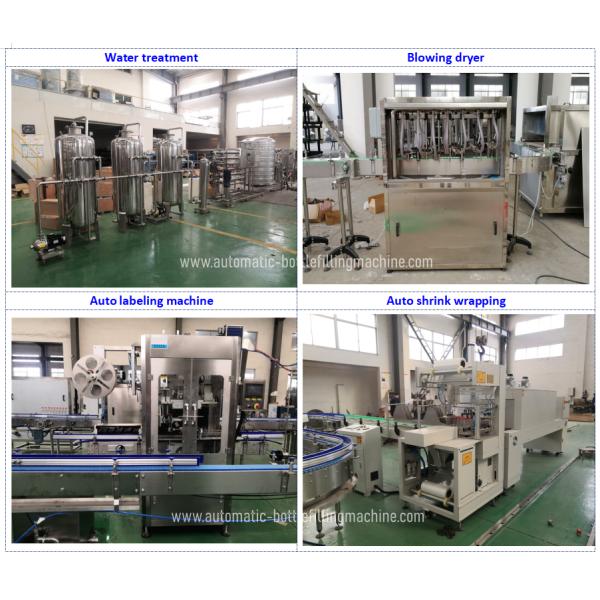 Unscrambler 24 Heads Automatic Mineral Water Bottling Machine