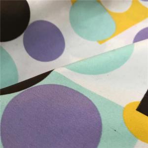 China 75DX150D Printed Microfiber Fabric 135gsm 150cm 100 Polyester Fabric Waterproof on sale