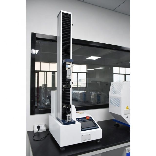  ODM Single Column Digital Tensile Testing Machine Apparatus High Accuracy Manufactures