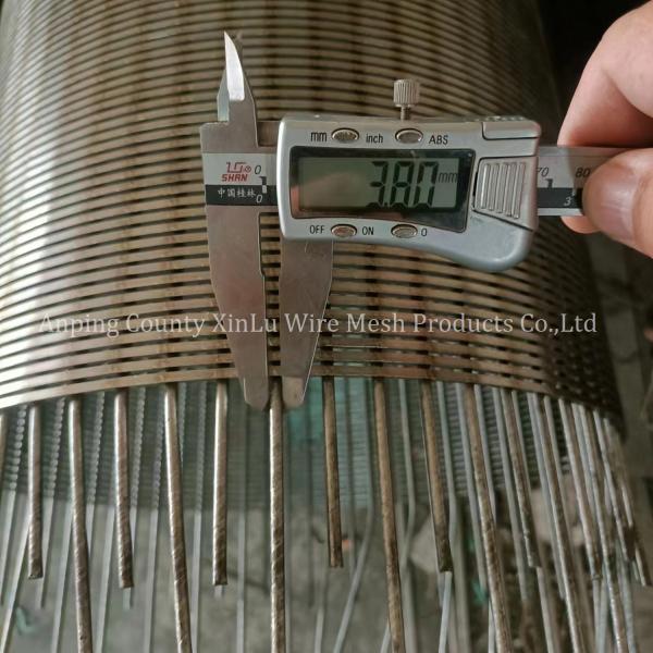Profile Wire Continuous Slot Screen with API Thread or Welding Rings