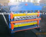 Speed Adjustable Roof Tile Roll Forming Machine / Equipment Double 0.6 Inch