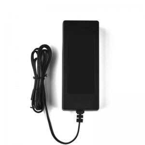  Laptop AC DC Power Adapter 24W Desktop Type 2 Pin Black Color For CCTV Camera Manufactures