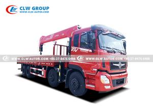  Dongfeng 16 Ton Truck Mounted Crane with Straight Boom Hydraulic Loaders Manufactures