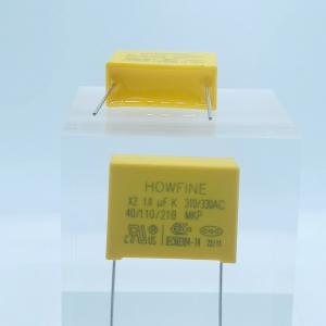  Stable Antirust 1uF Polypropylene Capacitor , Corrosion Resistant MKP X2 Capacitor Manufactures