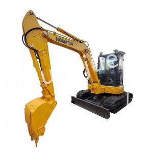  Komatsu PC55MR Used Mini Excavator Second Hand Digging Force 39kN Manufactures