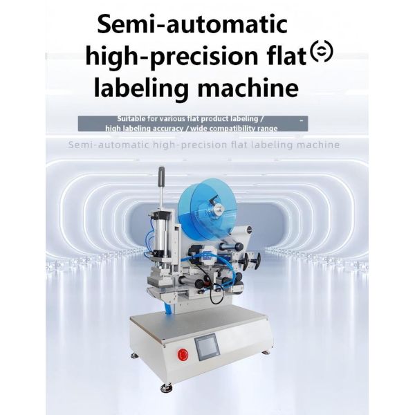 Factory Direct Supply Semi-automatic Flat Surface Labeling Machine CH-612 for Plastic Parts, Hardware Parts and Rearview Mirrors