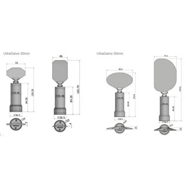 18bit General Scanning Galvanometer High Repeatability Galvanometer Scanning Mirror