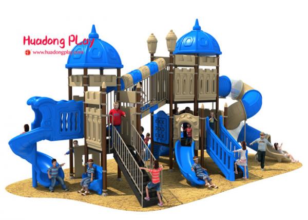 Quality ISO9001 Outdoor Playground Equipment Light Weight Plastic Material Eco - Friendly for sale