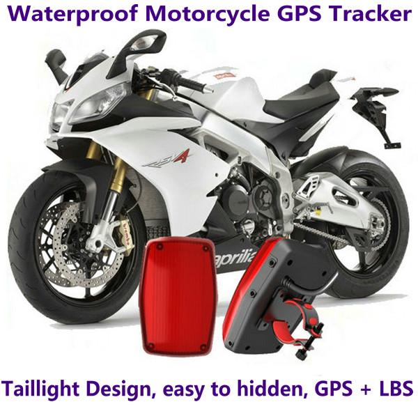 Quality GPS304 Waterproof Motorcycle GSM GPRS GPS Tracker LBS Locator 9~40V Support Alarm Siren for sale