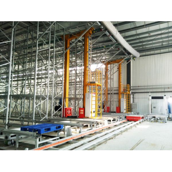 Integrated Logistics Center Pallet Stacker Crane ASRS Automatic Storage And Retrieval System