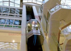  800kg High Speed Elevator Full Glass Sightseeing Panoramic Elevator Manufactures
