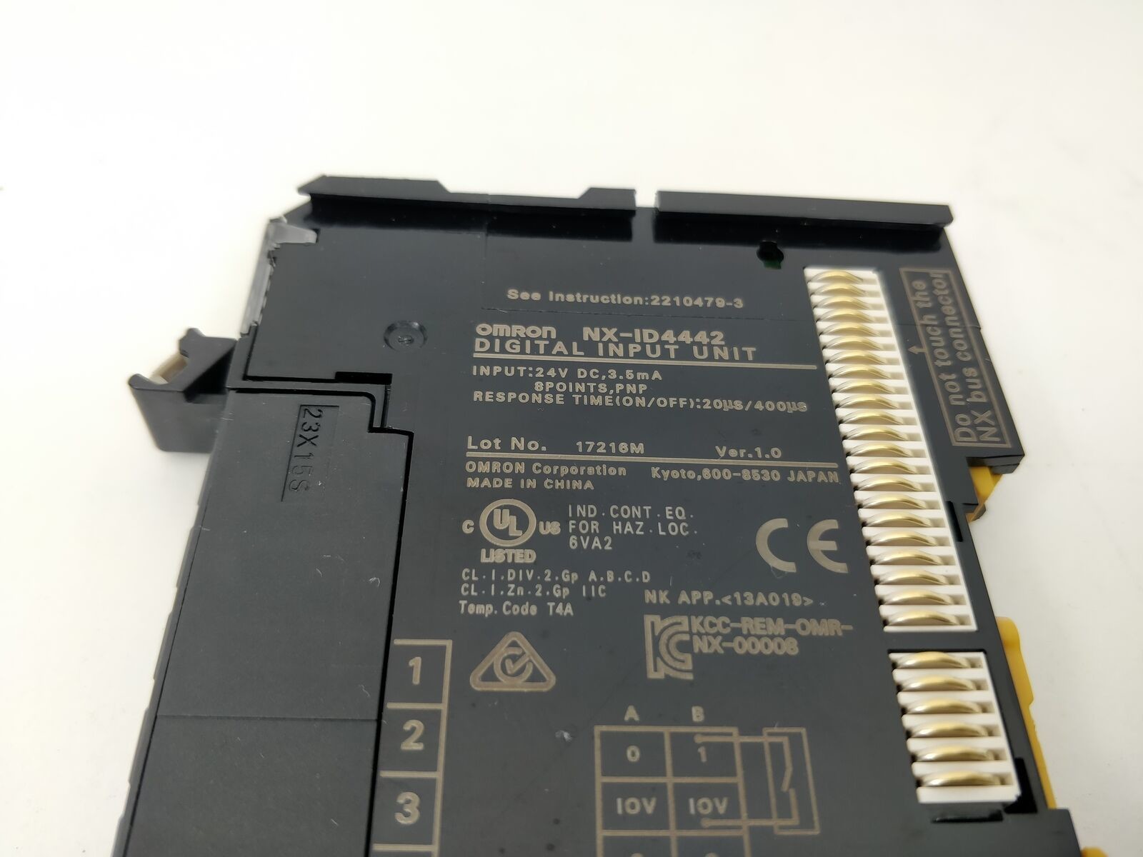 NX-ID4442 Omron Programmable Controller with 1 Year Warranty