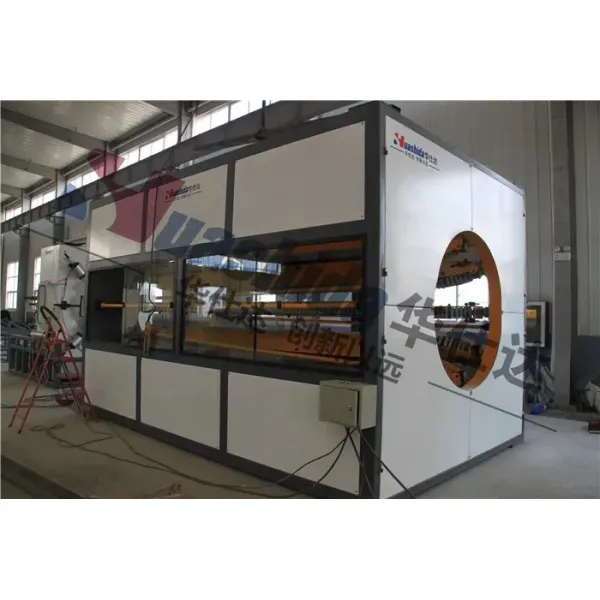 Automatic Computerized Pre-Insulated Pipe Production Line with HDPE Jacket Extrusion and Vacuum Calibration