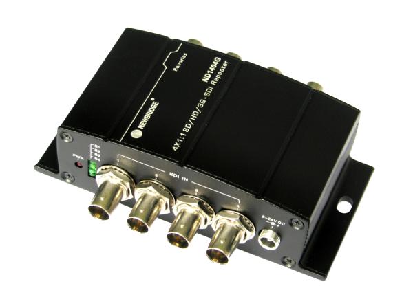 Quality 4X1:1SD/HD/3G -SDI Repeaters with Re-clocking function for sale