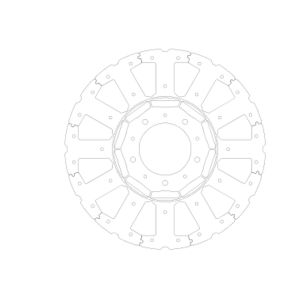 Silicon Steel Lamination Core Robot Servo Motor Stator And Rotor Stack
