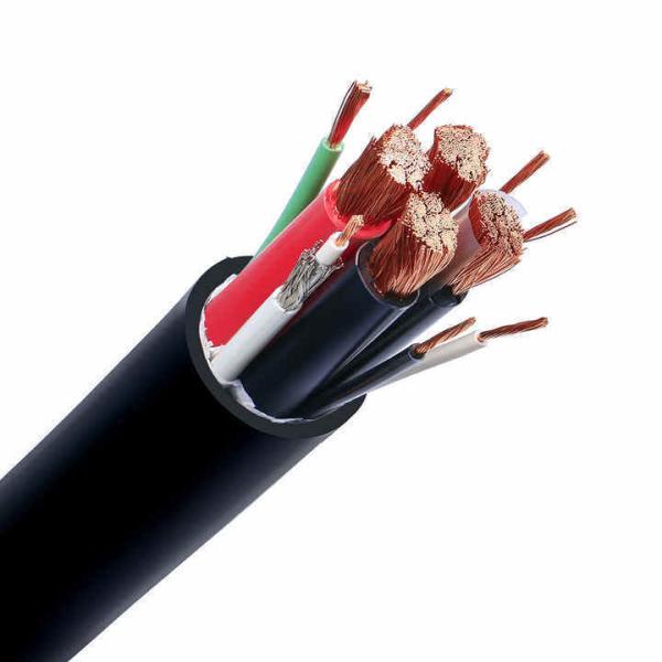 High EMC Performance Copper Braided Shielded PVC Soft Cable with Tinned Copper Conductor for 600V Applications