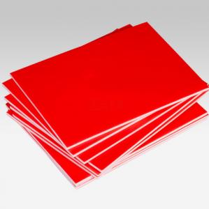  UV Resistant Red Foam Core Board 60*45cm Painting Foam Board Manufactures