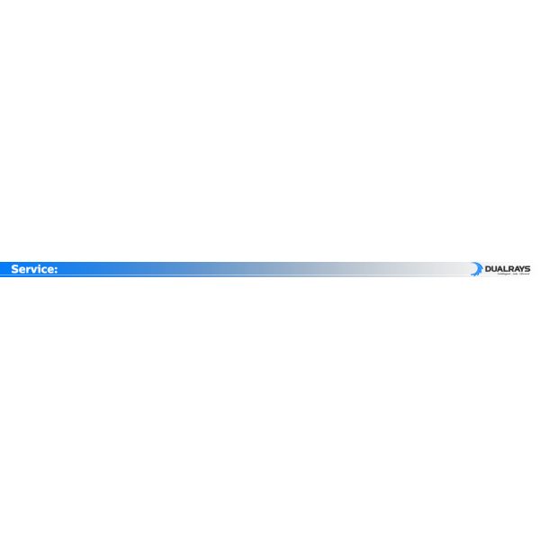 DUALRAYS HB6 1ft 50W IP65 140LPW Aluminium LED Linear Highbay for Warehouse Aisle with 30W 3 Hours Emergency Function