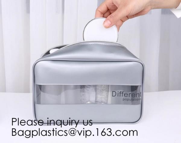 Make up Cosmetic Bag Toiletry Bathing Pouch,PVC Clear Cosmetic Makeup Toiletry Travel Wash Bag Pouch, bagease, bagplasti