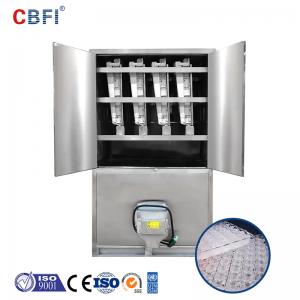  1 Ton Industrial Automatic Edible Large Ice Cube Maker With CE Certificate Manufactures