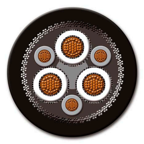 Type (N)SHTÖU – V Mining Reeling Cable For Vertical Reeling Applications Highly