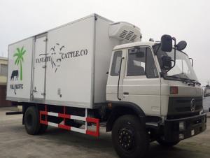  HOT SALE! dongfeg 153 190hp diesel 10tons-15tons refrigerated vehicle,  Refrigerated Reefer Van Freezer Truck For Sale Manufactures