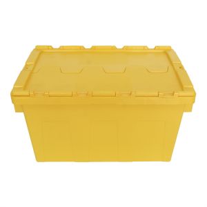 Logistic Storage Solution Tourtop Heavy Duty Stackable Plastic Storage Crates