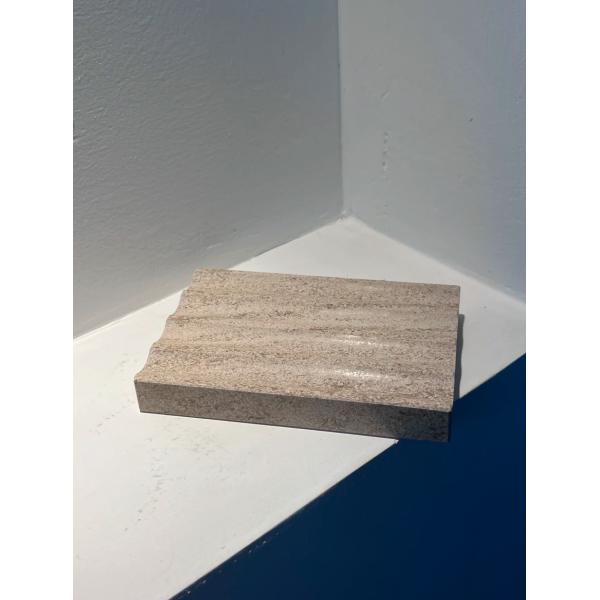 Scratch Resistant Marble Soap Holder Custom Craft Marble For Bathroom
