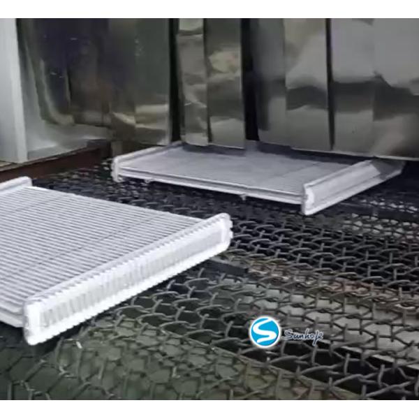 AC380V Power Supply Continuous Tunnel Type Natural Gas Brazing Oven With Mesh