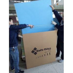 T Pattern 3 Layers 1mx1m Eva Foam Exercise Mat Squares