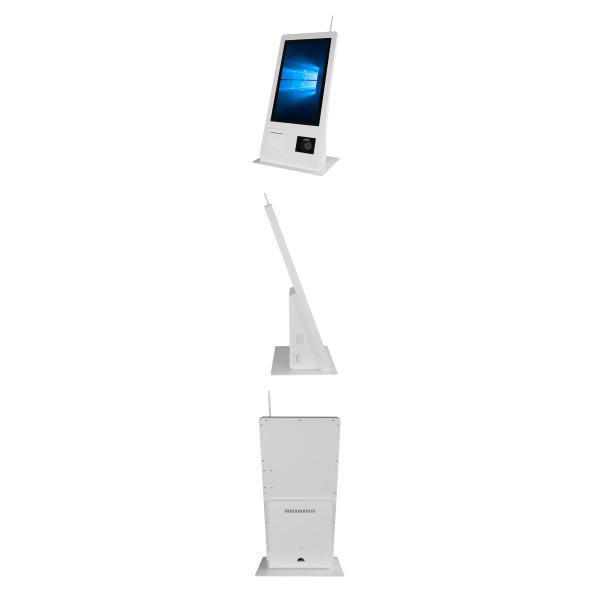 15.6" Self-Service POS Machine with Win 10 Operation System Touch Screen Scanner Printer NFC QR Code Reader