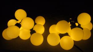  5m 20 led big ball string lights/led lighting string ball for Christmas decor Manufactures