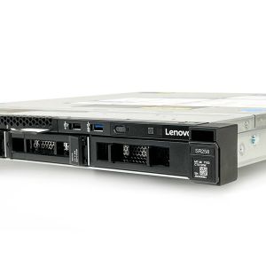 Lenovo Thinkserver SR258 Entry Level 1U Rack Server with Intel Xeon E2224 and