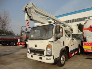  HOWO 8-24 Meters Height Aerial Work Platform Arm Lift Bucket Truck 8 Tons Diesel Fuel Type Manufactures